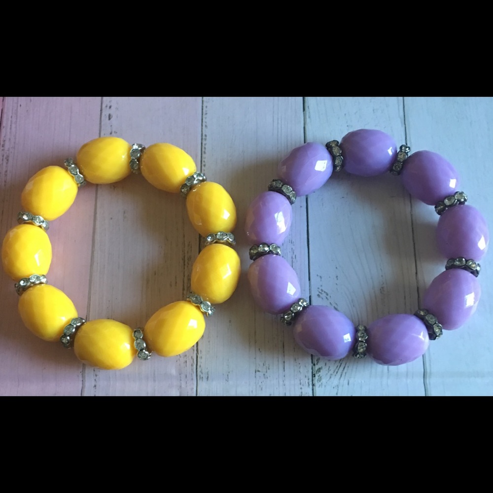 2 Beaded Bracelets